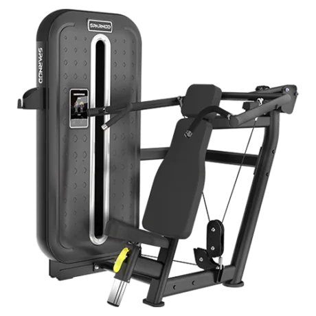 Sparnod Fitness SOL-003 Shoulder Press Machine – Heavy-Duty Commercial Upper Body Strength Trainer