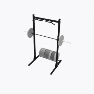 Liftdex Spiderman Squat Stand – 2.4M (Free Standing) with Plate Storage & Pull-Up Bars