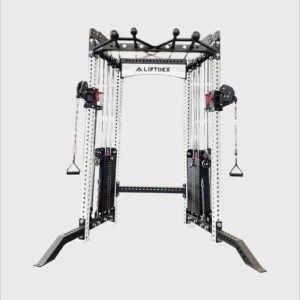 Liftdex Dual Pulley Functional Trainer – 120 kg Weight Stack Cable Machine