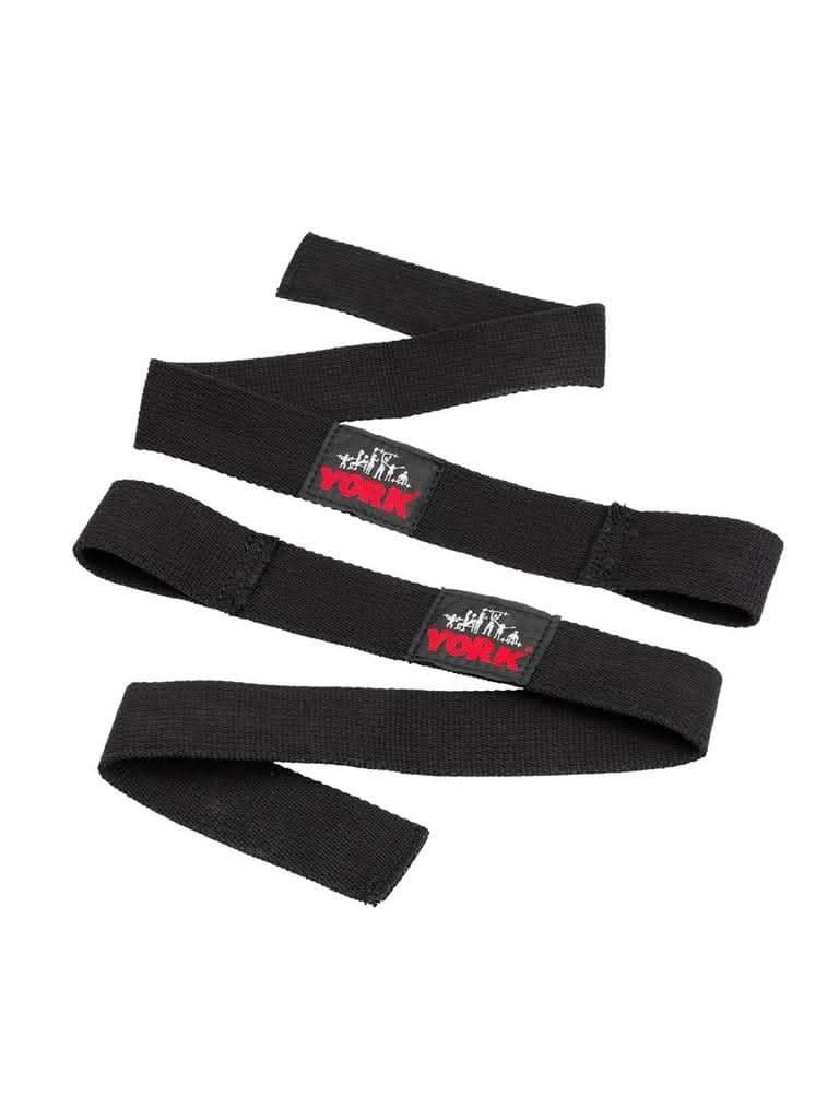 York, Fitness Weight Lifting Strap, 6316, Black