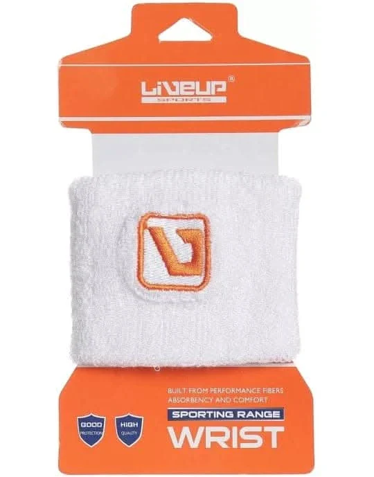 Liveup, Wrist Support 8 X 8 Cm, Ls5750, White