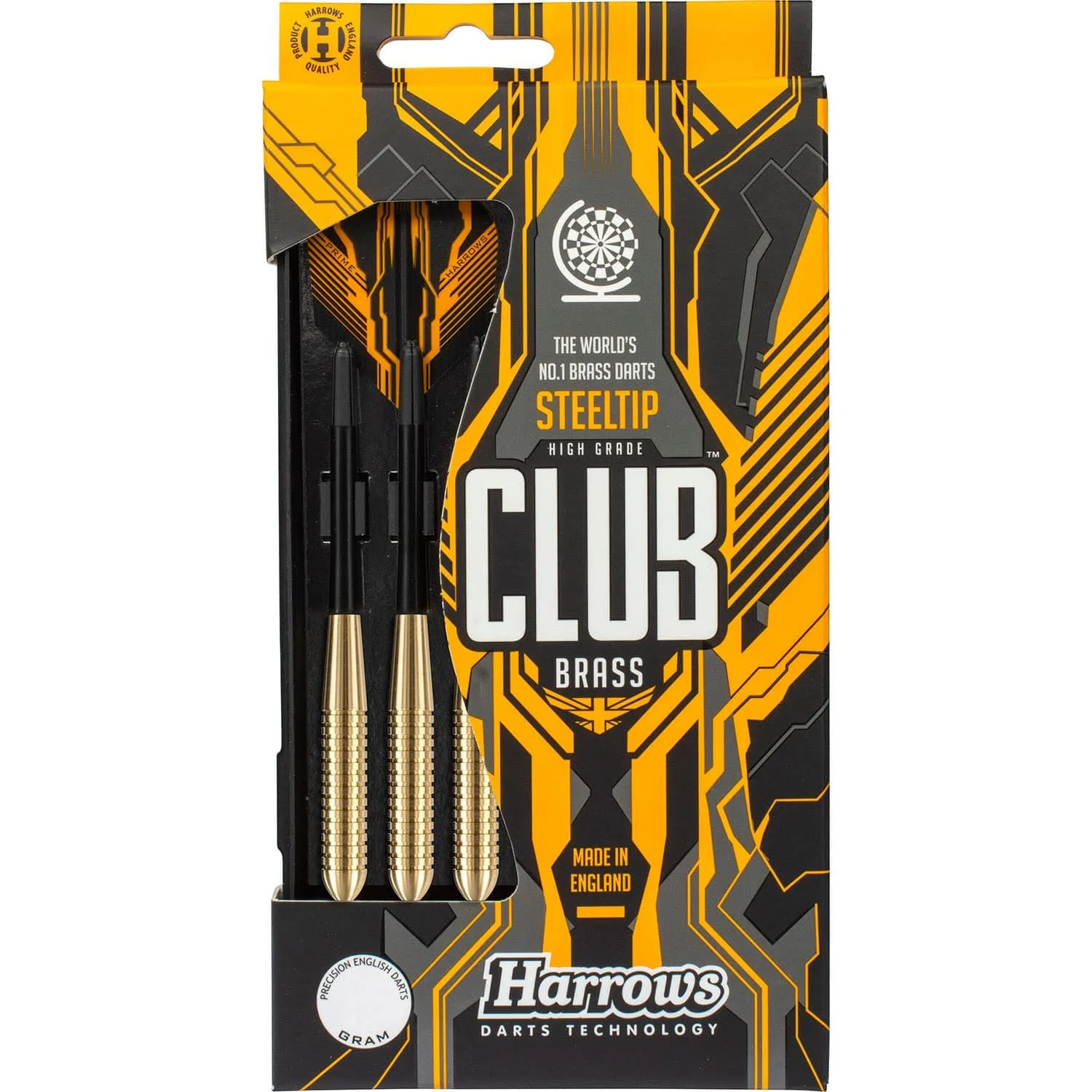 Harrows Darts Club Brass B101 / Ed107 12050024 @21 Grms, multi-color
