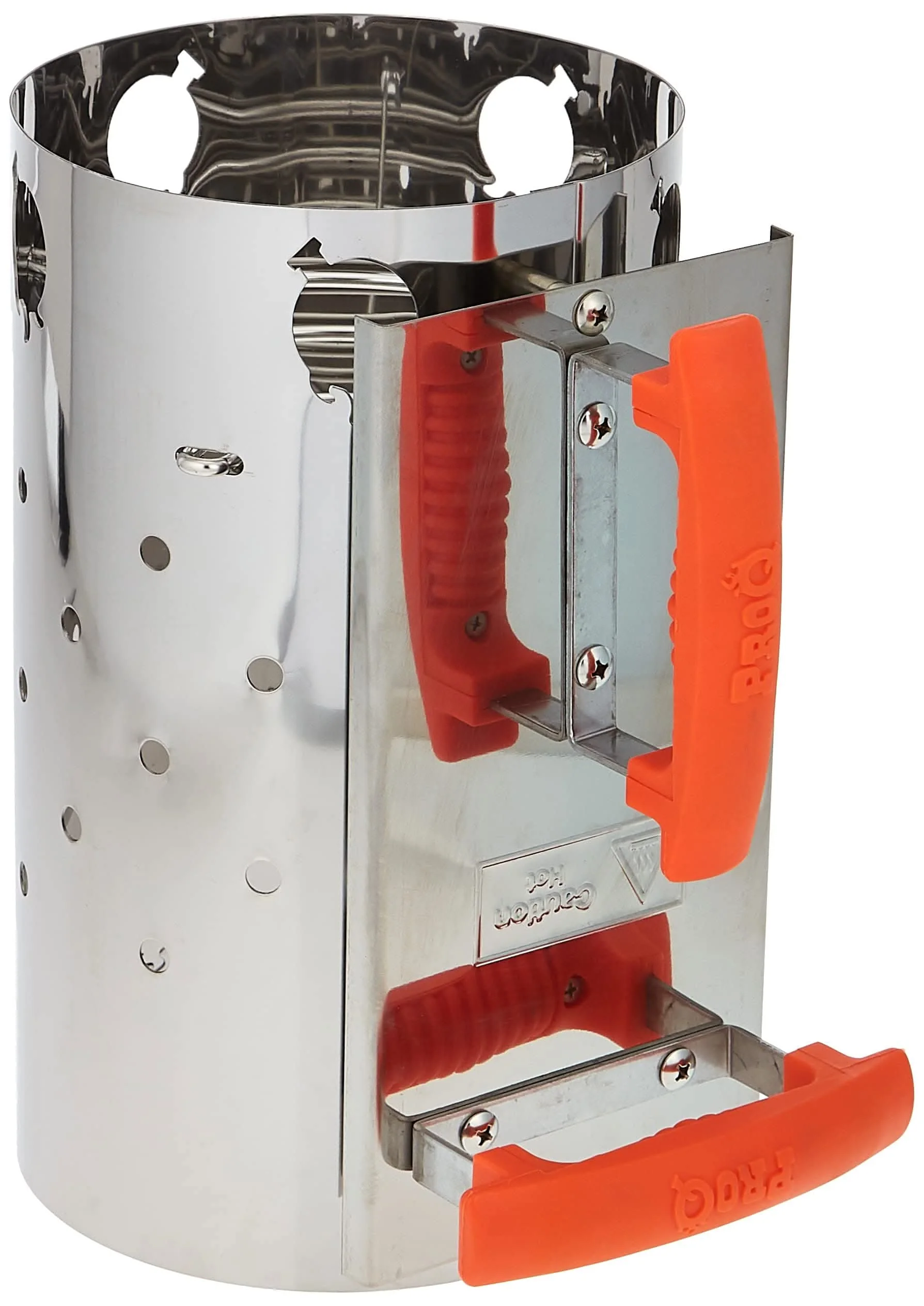 Proq Charcoal Chimney Starter Stainless Steel, Mixed, Standard