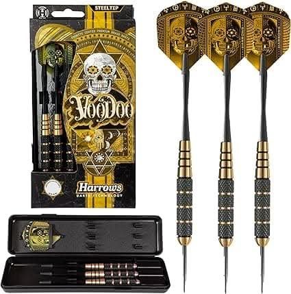Harrows, Voodoo Steeltip Brass Dart, Bd104, Gold