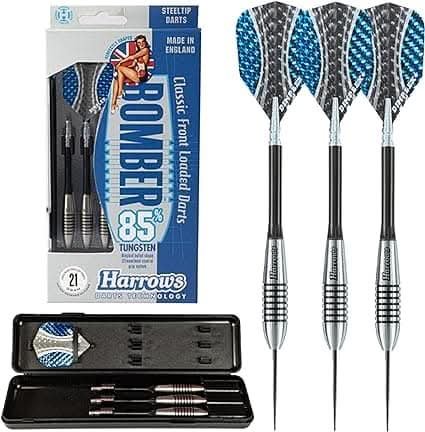 Harrows, Bomber Dart Set 23 Grams, Blue/Black