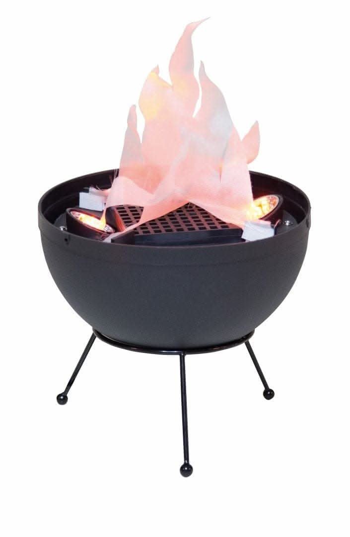 RedFire 60021 Decoration Flame, Black, 21 x 20.5 x 16 cm