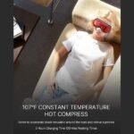 Renpho Eye Massager with Heat & Bluetooth Music, Rechargeable Eye Care Machine with 5 Modes With Remote, Black - Image 3