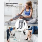 Renpho Leg Massager for Circulation and Relaxation, Calf Feet Thigh Massage with 6 Modes 4 Intensities - Image 2