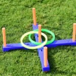DS Ring Toss Game Set (5 Target, 6 Rings) - Image 2