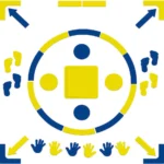 DS Floor Markers SET of 39 - Assorted - Image 2