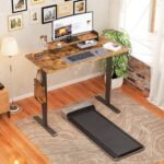 Kingsmith ETSFI21 Smart Adjustable Electric Standing Desk with Drawer and Monitor Stand - Image 5