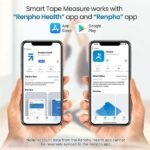 Renpho Smart Body Measuring Tapes, Weight Loss, Muscle Gain, Fitness Bodybuilding - Image 2