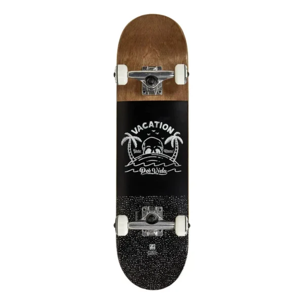 Globe Por Vida Mid Por Vida Mid Brown/Black 7.6 Skateboard