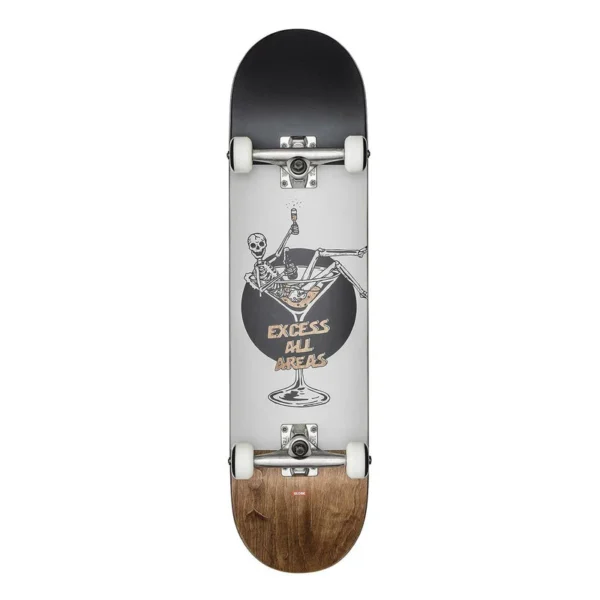 Globe G1 Excess G1 Excess White/Brown 8.0FU Skateboard
