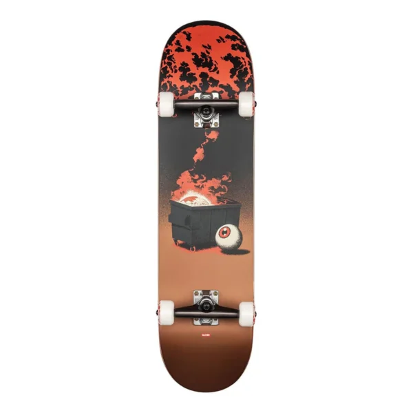 Globe G2 On The Brink G2 On The Brink Dumpster Fire 8.25FU Skateboard
