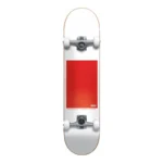 Globe G0 Black Serif G0 Black Serif White/Red 8.0FU Skateboard