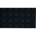 ErgoFloor Quad Rubber Tiles | C1 Black (Heavy Duty Gym Tile - 100 x 100 CM) - Image 2
