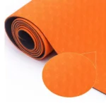 Liveup, Tpe Yoga Mat 173*61*0.4Cm, Ls3237, Orange+Grey - Image 2
