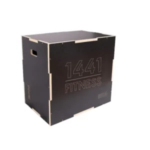 1441 Fitness 3 IN 1 Plyobox Wooden - Matt Black