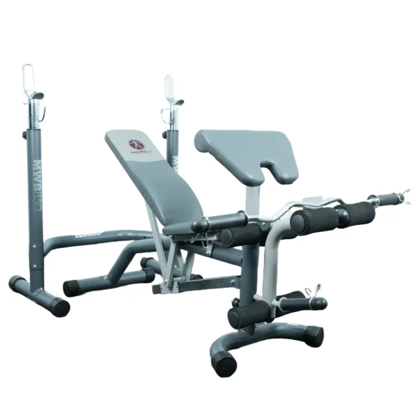 Marcy MWB-850 Adjustable Weight Bench – Home Gym Flat/Incline/Decline
