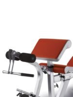 BH Fitness, Multi Position Free Weight Bench Optima Press, G330, Red & Silver - Image 2