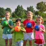 DS Foam Dodgeball - 8" - Yellow - Image 2