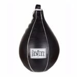 Benlee, Leather Speedball Mack Large, Black-White