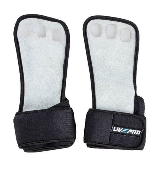 Livepro, Gymnastics Grips Medium, Lp8124, Black/Grey