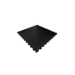 Interlocking Rubber Tiles - Size (Cm) 50 X 50 X 16Mm - Black Color