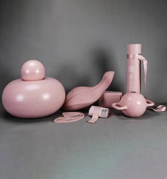Bloom, LivePro Yoga Training Set, Pink