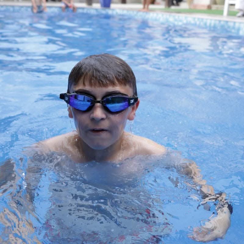 DS Performance Swimming Goggles - Black/Pink - Image 3