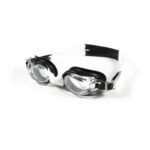 DS Junior Mirror Swimming Goggles - White/Black - Image 2