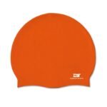 DS Junior Silicone Swimming Cap - Orange
