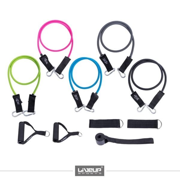 LiveUp Resistance Band Set of 5 | LS3625