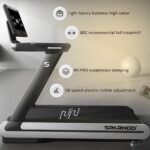Sparnod Fitness, 5 Hp Continuous AC Motorized Automatic Walking and Running Treadmill, STC-5575 - Image 3