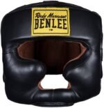Benlee Boxing Helmet, Full Face Head Protection, 197016/1000, Black, L/XL