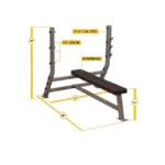 Body Solid Flat Olympic Bench, Sfb349G - Image 4