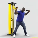 Ta Sport Power Rack LG13 – Heavy Duty Strength Training Cable Machine (Yellow) - Image 3