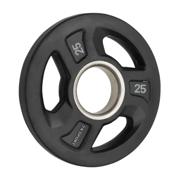 Ta Sport, Olympic Rubber Plate, P2470, Black