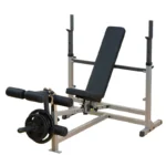 Body Solid GDIB46L PowerCenter Combo Bench – 6-Position Bench with Squat Station - Image 2