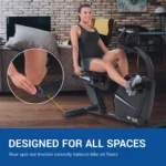 XTERRA SB2.5 Recumbent Bike – 24-Level Magnetic Resistance Indoor Cycle - Image 6