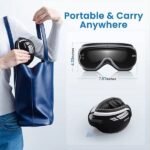 Renpho Eye Massager with Heat & Bluetooth Music, Rechargeable Eye Care Machine with 5 Modes, Black - Image 21