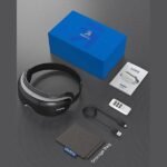 Renpho Eye Massager with Heat & Bluetooth Music, Rechargeable Eye Care Machine with 5 Modes With Remote, Black - Image 4