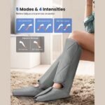 Renpho Leg Massager for Circulation and Relaxation, Foot and Calf Massager Machine with 5 Modes 4 Intensities - Image 4