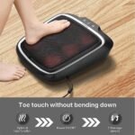 Renpho Foot Massager with Heat, Shiatsu Heated Electric Foot Massager - Image 4
