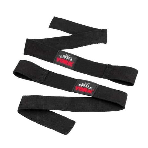 York, Fitness Weight Lifting Strap, 6316, Black