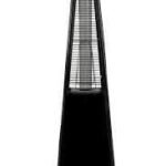 PureHeat Pyramid Style Gas Patio Heater In Black