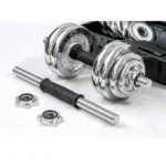 TA Sport Adjustable Chrome Barbell Dumbbell Set | 30 Kg - Image 2