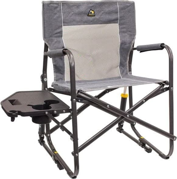 2aa34776-d7c4-4210-8906-8d57a9c96c70_1250x.jpg GCI Outdoor Freestyle Rocker Chair with Side Table, Heathered Pewter - Image 1