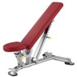 BH Fitness, Multi-Adjustable Bench, L825, Red & Silver